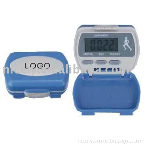 step counter with 5 digits LCD display